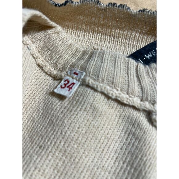 Pristine adorable  vintage  wool sweater set size S / 34 - Picture 11 of 16